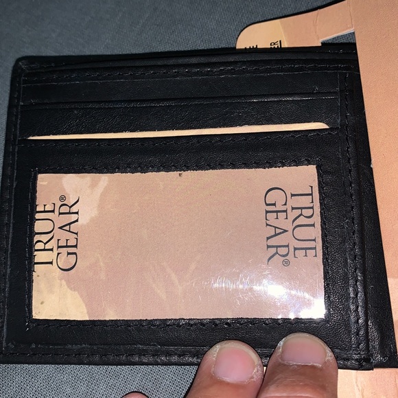 TRUE GEAR LEATHER-WALLET BNWT - Picture 4 of 4